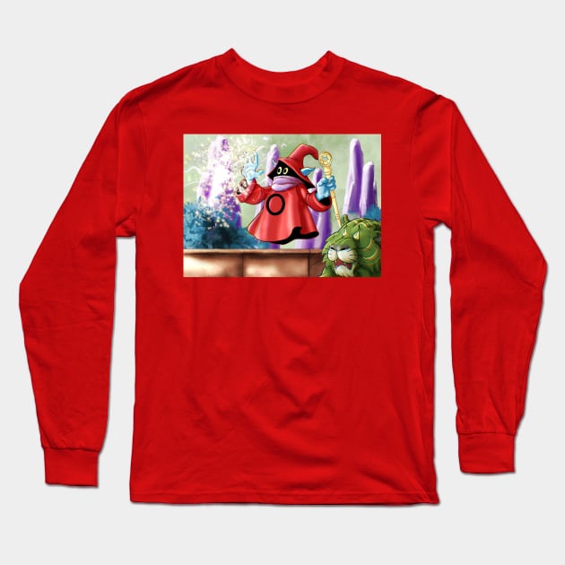 ORKO'S NEW TRICK Long Sleeve T-Shirt by CrazyPencilComics